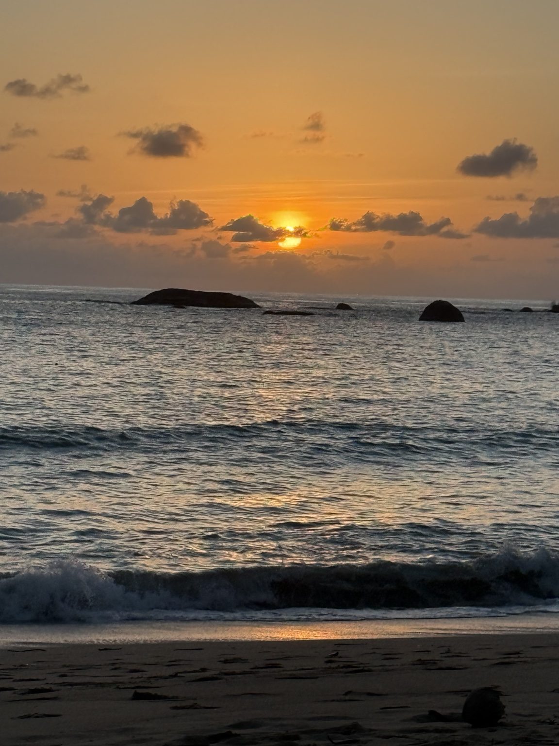 Sunset over the Andaman Sea